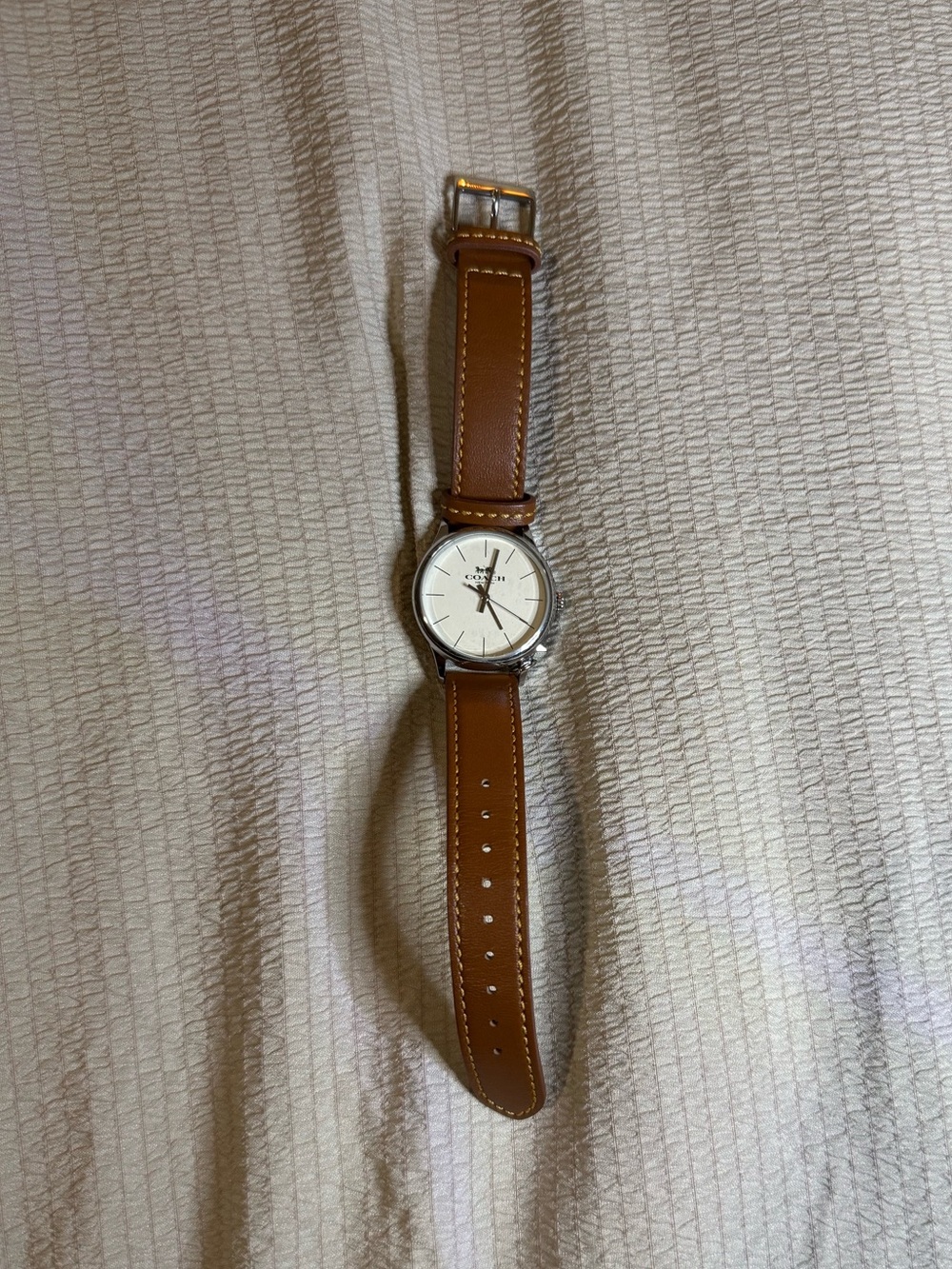 Coach Brown Leather Watch